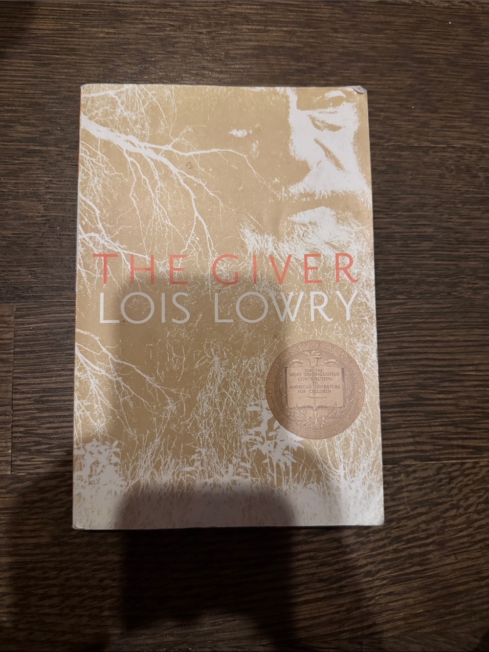 The Giver by Lois Lowry - Gold Cover